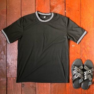 Black Vintage Style T-shirt